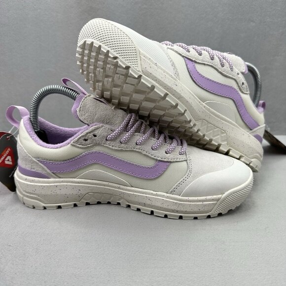 VANS UltraRange Exo MTE-1 Womens Size 7.5 Shoes Marshmallow Purple Suede Sneaker - Picture 5 of 8